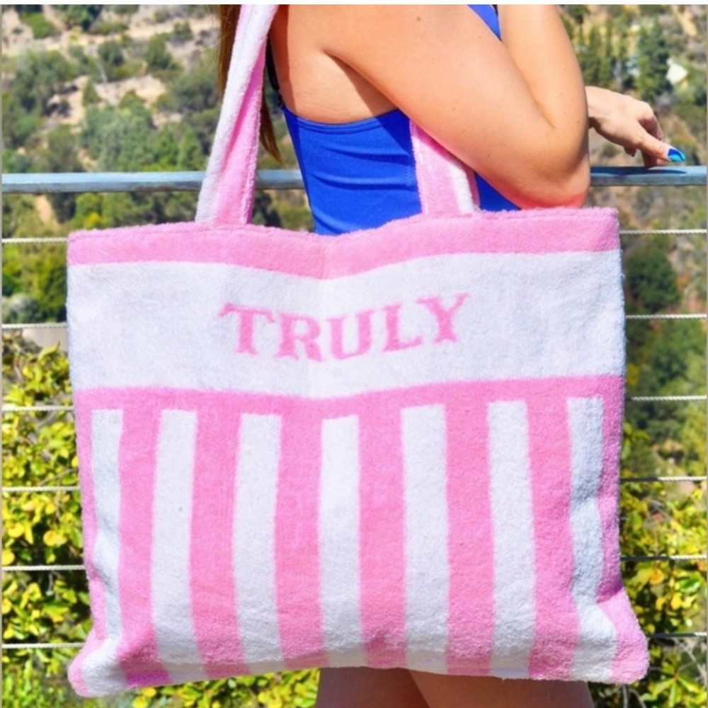 Truly Terry Cloth Bag